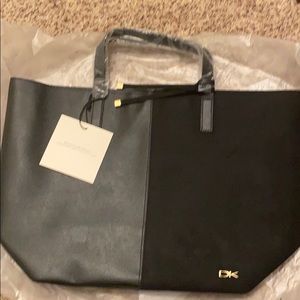 DK tote bag. Black. Never used.